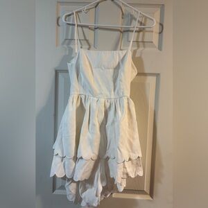 Idem Ditto Off White Romper with Tie Back